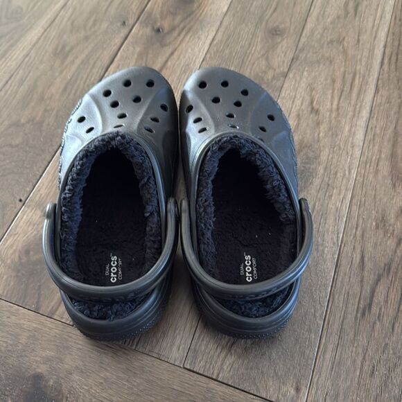 Fur Lined crocs size men’s 7 womens 9 never worn! Baya clog - Picture 3 of 6